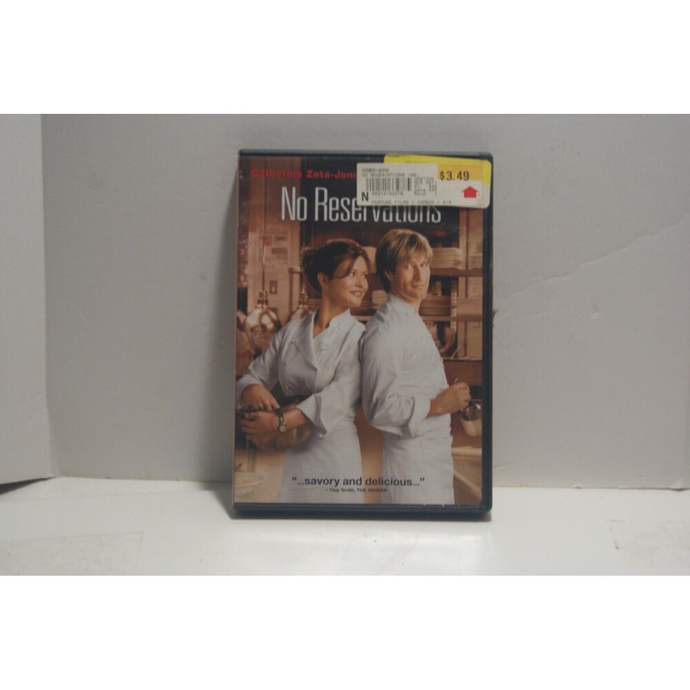 No Reservations - DVD -Love Cooking Rom/Com W/Heart Aaron Eckhart